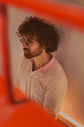 Jacquard Collar Polo Shirt - Naples